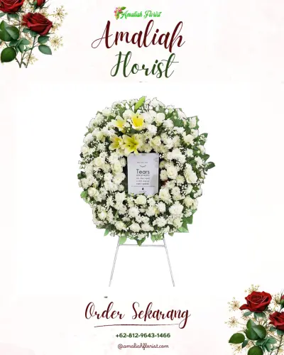 Krans Bunga Duka Cita banjarmasin